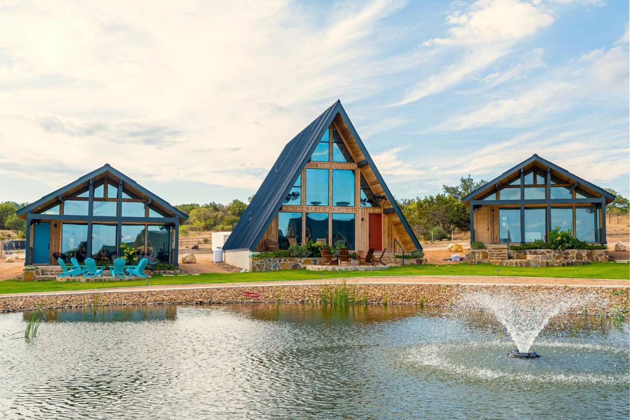 Chalet Gruene Daze - Stylish Aframe - Escape The Ordinary New Braunfels