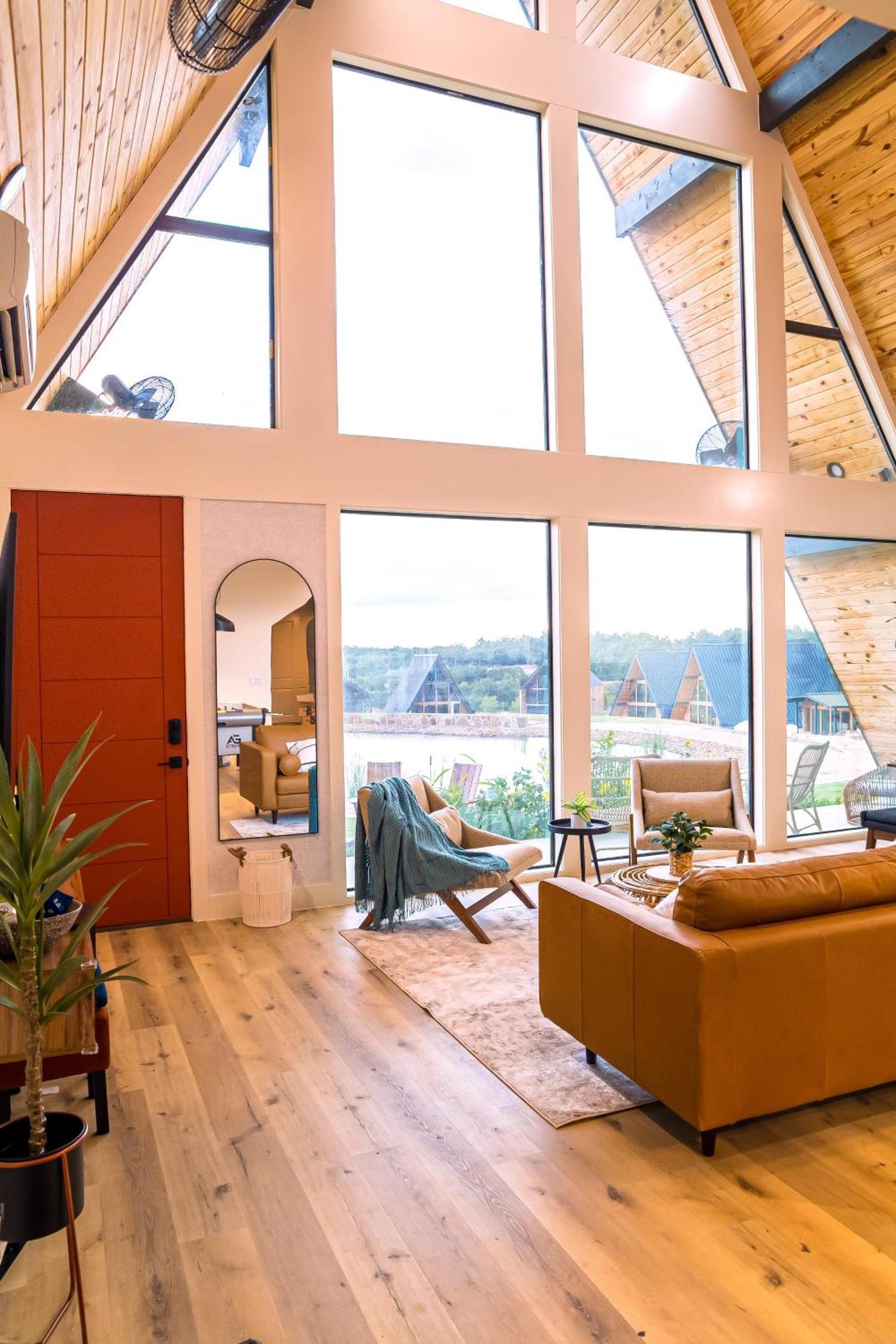 Chalet Gruene Daze - Stylish Aframe - Escape The Ordinary